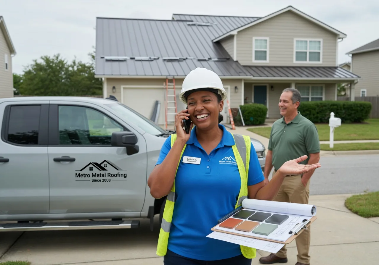 Storm Damage Metal Roof Repair in Lelia Lake, TX